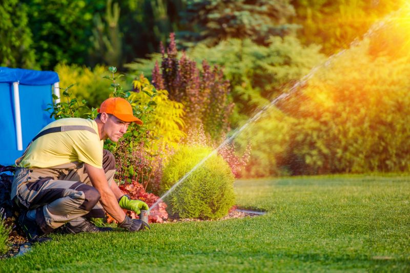Garden Irrigation Line Service