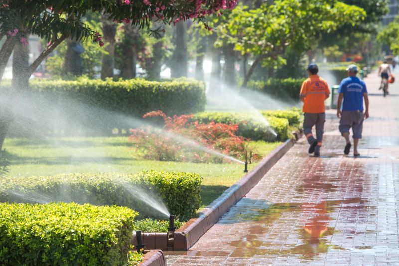 Garden Irrigation Line Service