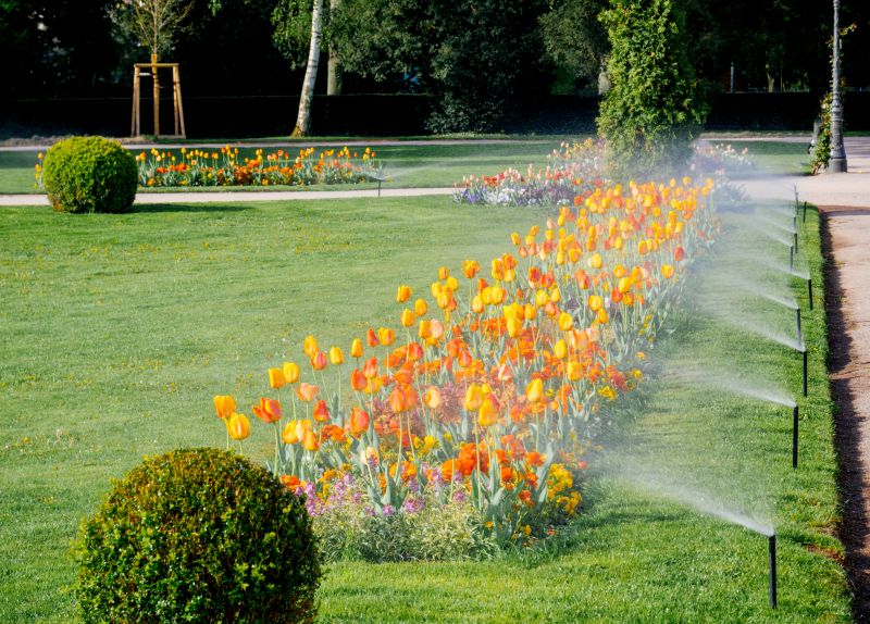 Garden Irrigation Line Service