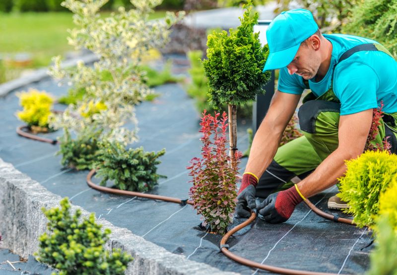 Garden Irrigation Line Service